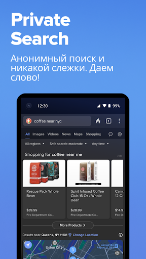 DuckDuckGo Browser, Search, AI